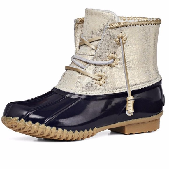 Jack Rogers Shoes - BRAND NEW!  Jack Rogers Chloe Duck Boots, Size 5 RUNS LARGE, fits like a 6